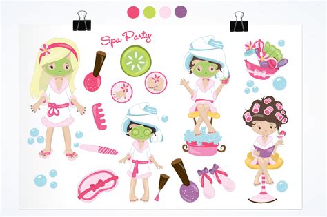 Spa Girls Graphics And Illustrations