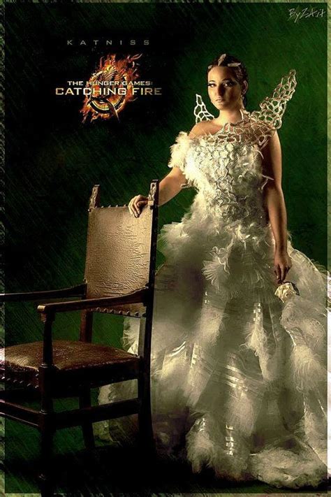 Katniss Everdeen Wedding Dress Costume Hunger By Veerenacosplay Modest Wedding Dresses Boho