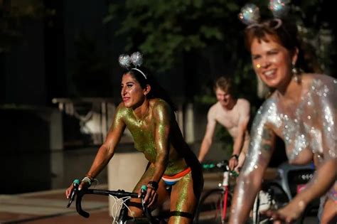 Photos Of The Philly Naked Bike Ride
