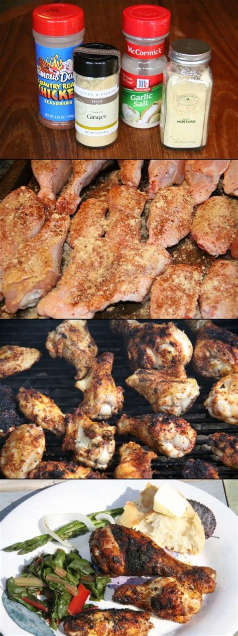 Finger Lickin' Grilled Dry Rub Chicken | Food, Food ...