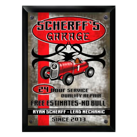 Personalized Traditional Garage Pub Sign 229771