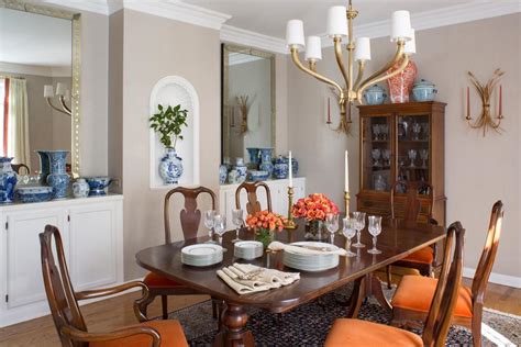 Transitional Dining Room With Warm Neutral Tones Hgtv
