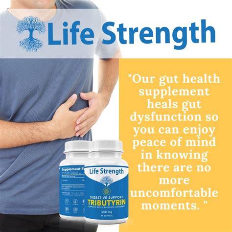 Life Strength Complete Biotic Butyrate Supplement Tributyrin Based