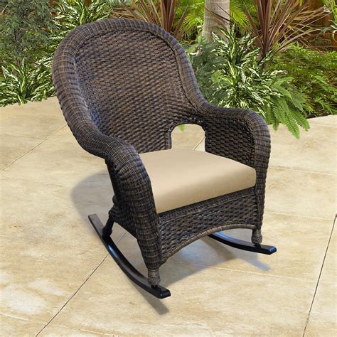 The design is portable, and you can. Monaco NC High Back Rocker by Chicago Wicker - NCI ...