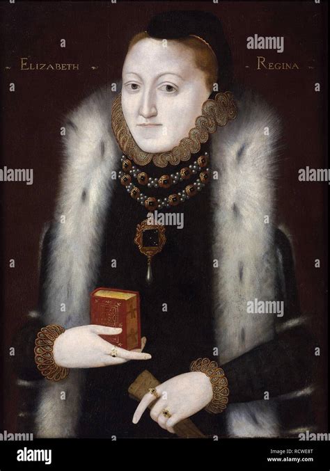 Portrait Of Queen Elizabeth I 1533 1603 Museum Private Collection