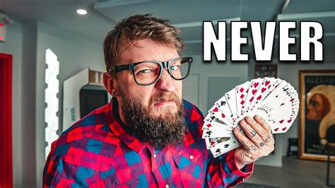 things you ll never hear a magician say youtube