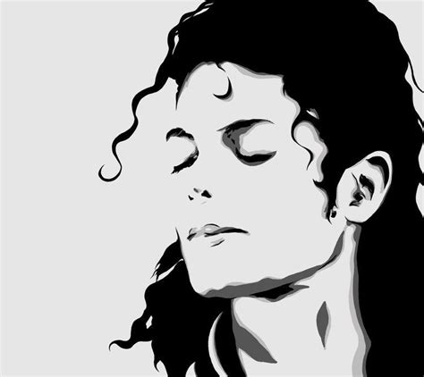 Michael Jackson Silhouette Art Michael Jackson Michael Jackson