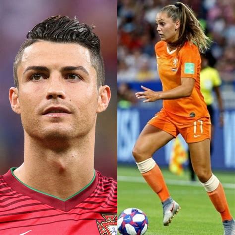 Cristiano Ronaldo E Lieke Martens Melhores Jogadores De Futebol Do