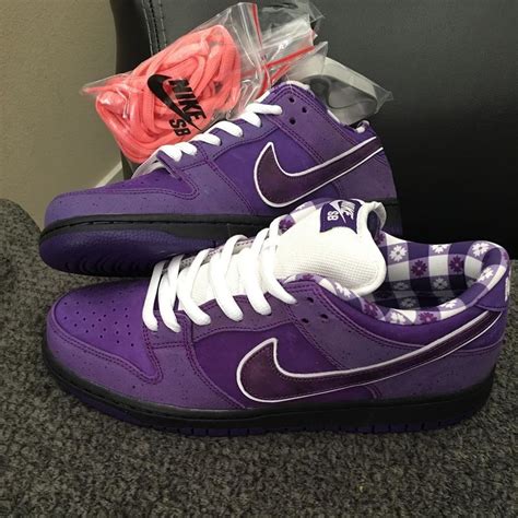 Your Best Look Yet At The Concepts X Nike Sb Dunk Purple Lobster