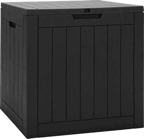 Giantex 30 Gallon Deck Box Patio Cubby Storage Chest With