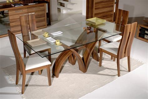 20 amazing glass top dining table designs