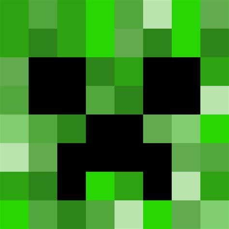 Creeper Face Pixel Art