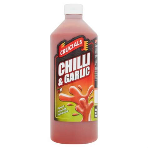 Buy Online Crucials Chilli And Garlic Sauce Uk 1 Liter Bottle