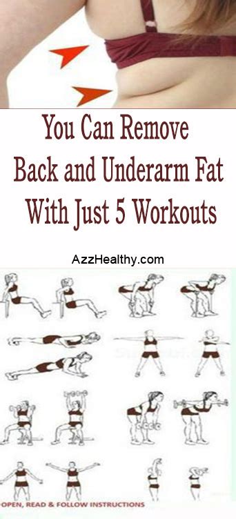 You Can Remove Back And Underarm Fat With Just 5 Workouts Daily