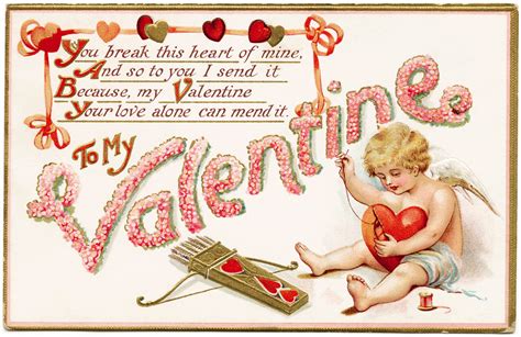 Beautiful Vintage Valentine Cards - What Will Matter