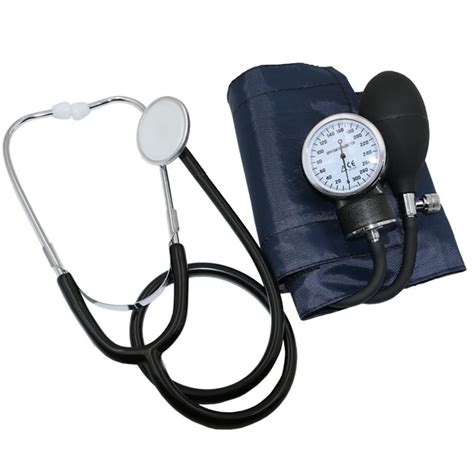 Manual Aneroid Sphygmomanometer Upper Arm Blood Pressure Monitor Adult