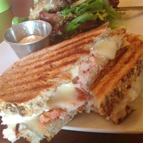 Lobster Grilled Cheese Fresh Seafood Cheese Grilling