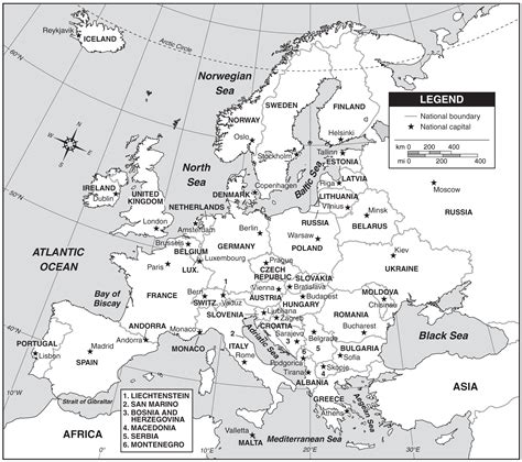 Eastern europe, with its mosaic of countries, nations, languages, and ethnicity may seem overwhelming for an out of the area tourist. moreha tekor akhe: Map Of Europe With Capitals