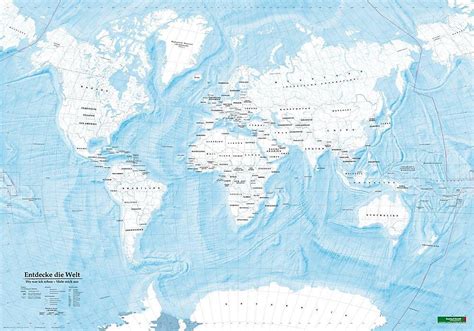 Weltkarte zum ausmalen az ausmalbilder weltkarte zum. Weltkarte zum Ausmalen, Entdecke die Welt, Poster 1:40 Mio ...