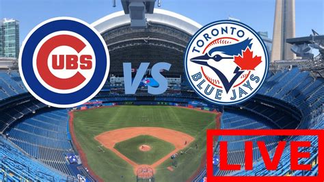 Chicago Cubs Vs Toronto Blue Jays Live Play By Play With Midwest Sports Youtube
