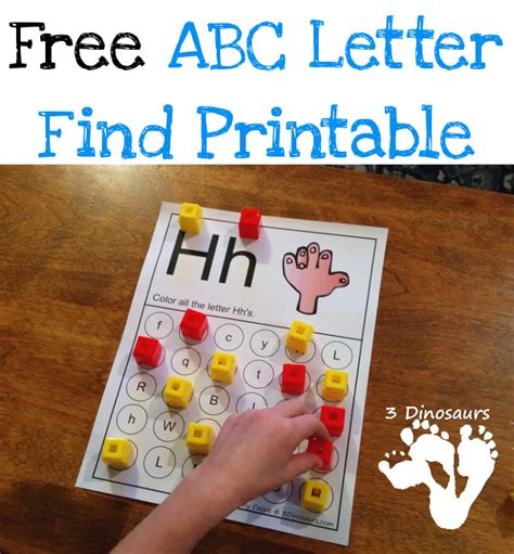 Free Abc Letter Find Printable