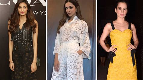 Best Dressed April 2017 Deepika Padukone And Athiya Shetty Vogue India