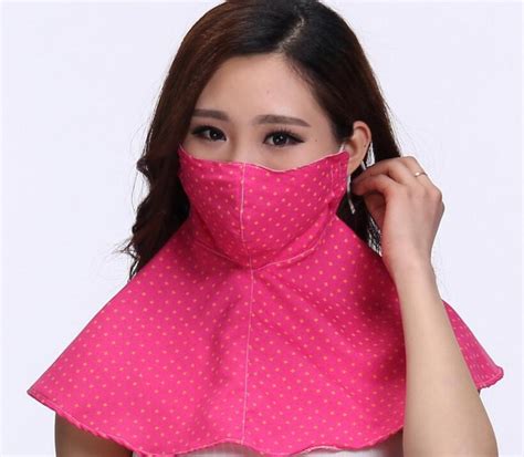 Anti Uv Summer Spring Neck Protection Cotton Face Mask Sun Shade Anti Dust Mouth Mask Mouth