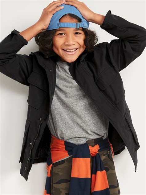 Hooded Utility Jacket For Boys Old Navy