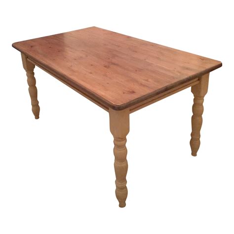 Pottery Barn Farmhouse Dining Table Chairish