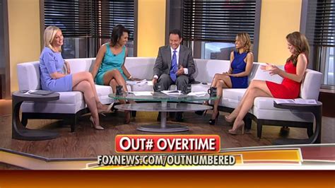 Jedediah Bila And Harris Faulkner And Sandra Smith And Stacey Dash Hot Legs