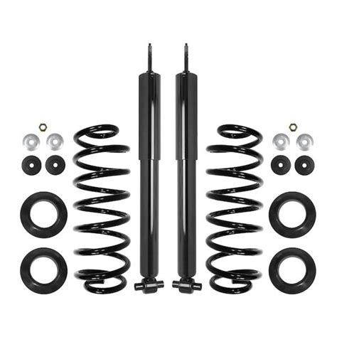 Rear Air Spring To Coil Spring Conversion 8 Piece Kit Compatible With