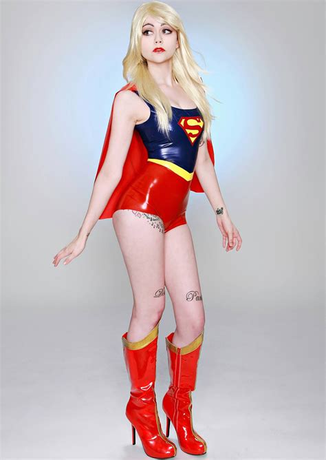 Dark Supergirl Cosplay Costume For Halloween Sexy Sup