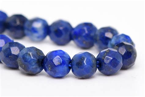 4mm Lapis Lazuli Beads Grade A Natural Gemstone Half Strand Faceted