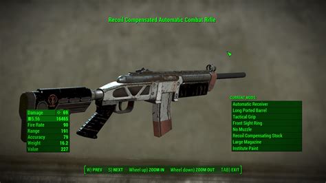 Wip Combat Rifle Rework Update 5 At Fallout 4 Nexus Mods And Community