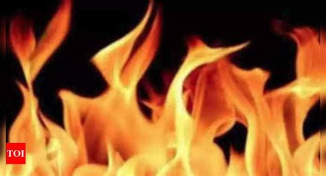 charred body of woman found in factory in delhi s dayalpur after fire delhi news times of india