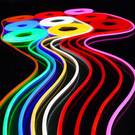 Led Neon Flex 8wm 24v 10m Reel All Colors Smart Lighting Industries