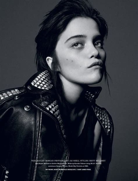 Sky Ferreira Keeps Her Cool For I D Photo Shoot Fashion Gone Rogue