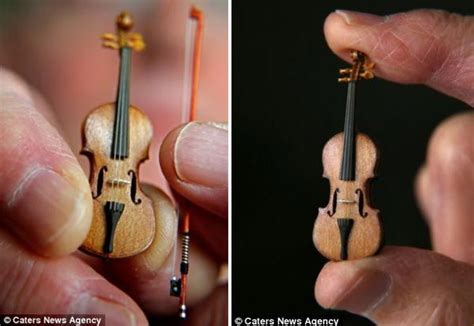 Worlds Smallest Violins By Former Musician David Edwards Violin