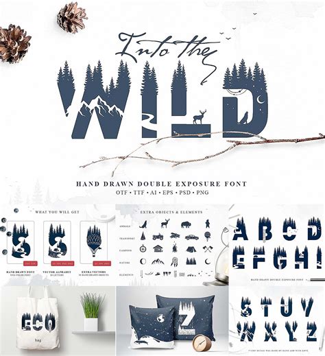 By the way, is there any tricks to making tables in an easier way in latex? Into The Wild Double Exposure Font | Free download