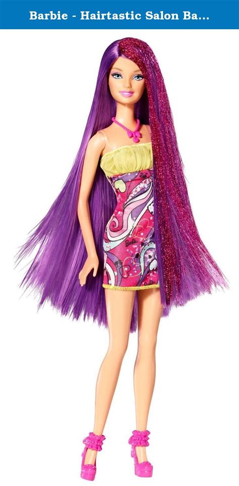Barbie Hairtastic Salon Barbie Doll Purple Hair Barbie Doll