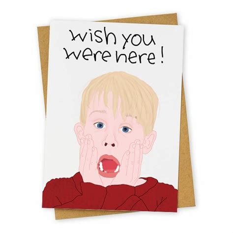 Home Alone Christmas Card Template