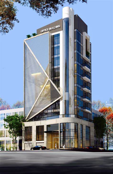 Free photo: Modern Building Facade - Architecture, Building, Design