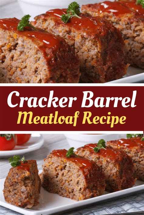 Cracker Barrel Meatloaf Recipe Insanely Good
