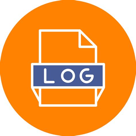 Log File Format Icon 16979410 Vector Art At Vecteezy