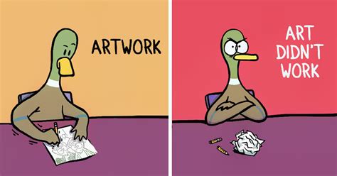 Duck Hates Mondays Too A Comic About A Bird We Can All