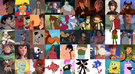 Create A Hot Men Cartoons Tier List Tiermaker