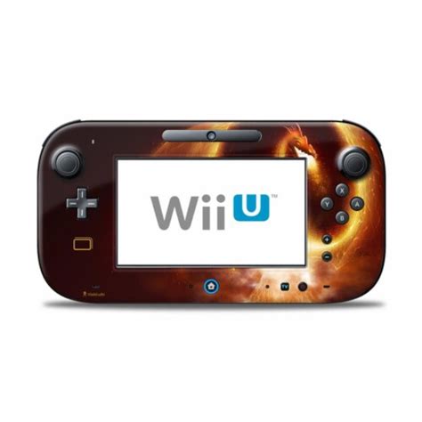 Decalgirl Wiiuc Firedragon Nintendo Wii U Controller Skin Fire Dragon
