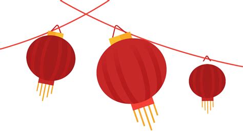 Chinese New Year Lantern Png Picture Png Mart