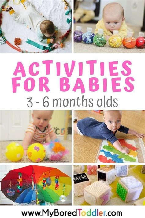 Activities For Babies 3 6 Months Old In 2020 Baby Play Activities