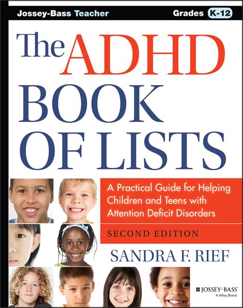 Sandra Rief F The Adhd Book Of Lists A Practical Guide For Helping